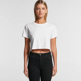 Cropped Short-Sleeve Tee - Small in Calypso